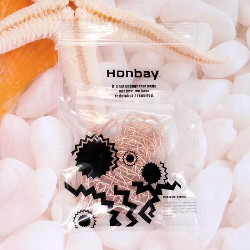 Honbay 30PCS Rose Gold Paper Clips Decorative 0-9 Number Paperclips Small Bookmark Clips for Home School Office or Wedding Decoration in Kuwait