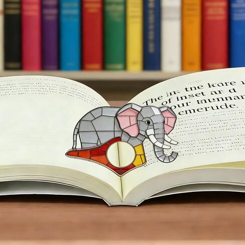 1PCS Book Page Holder, Thumb Book Page Holder, Lightweight Smooth Acrylic Book Page Holders for Reading, Teachers, Students, Book Lovers, Literary & Bookworm Ideal Gifts-22 in Saudi Arabia