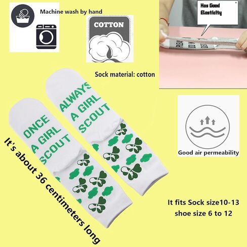 TSOTMO Scout Socks for Scout Scouting Journey Innovator Master Camper Leader Adventure Gift for Camping Hiking Cookie Gift in Saudi Arabia