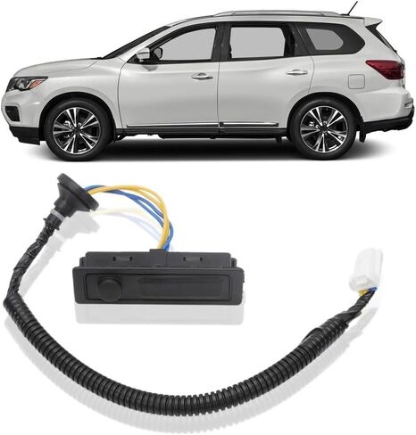 Car Trunk Lock for Nissan for Pathfinder for 2013 2014 2015 2016 2017 2018 2019 25380-3Ja0A Car Rear Trunk Liftgate Tailgate Switch Opener in Kuwait