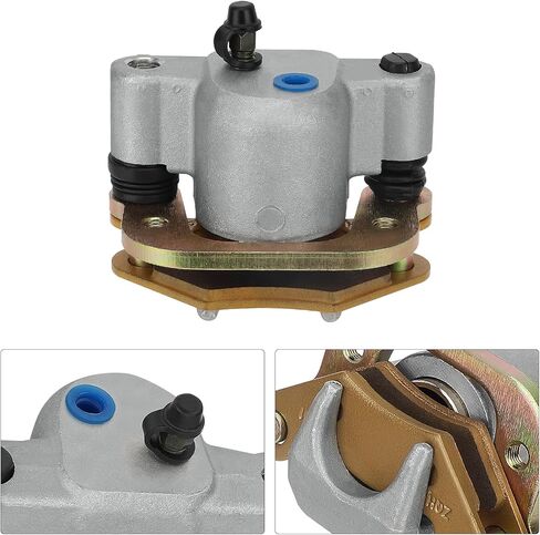 M MATI Front Brake Calipers & Hose Lines for Polaris Trail Boss 250 2x4 Trail Blazer 250 1988-1990 Trail Boss 250 4x4 Big Boss 250 4x6 1988-1991 5130657 5130659 1910037 1930634 1930631 in Saudi Arabia
