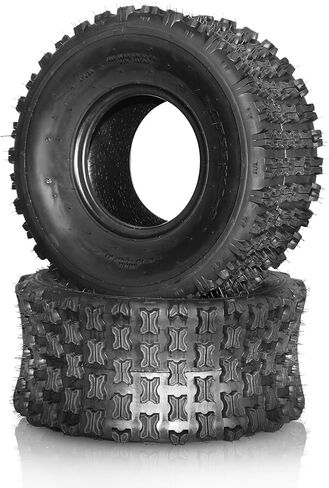 مجموعة TUFFIOM مكونة من إطارين ATV UTV، 22x10-9 6PR إطار رياضي بدون أنابيب للطرق الوعرة لجميع التضاريس، إطار ATV (22x10-9 6PR) in Kuwait