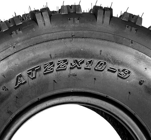 مجموعة TUFFIOM مكونة من إطارين ATV UTV، 22x10-9 6PR إطار رياضي بدون أنابيب للطرق الوعرة لجميع التضاريس، إطار ATV (22x10-9 6PR) in Kuwait