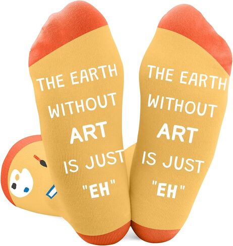 Artist Gifts for Artists Women,Art Teacher Appreciation Gifts for Painters Supplies Socks Art Lovers Student Artsy Artistic Painting Lovers Birthday Christmas Valentines Stocking Stuffers in Saudi Arabia