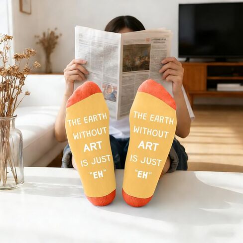 Artist Gifts for Artists Women,Art Teacher Appreciation Gifts for Painters Supplies Socks Art Lovers Student Artsy Artistic Painting Lovers Birthday Christmas Valentines Stocking Stuffers in Saudi Arabia