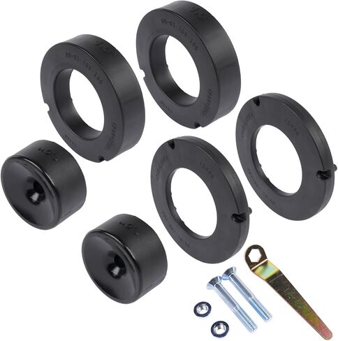 1155300 1.5" Spacer Leveling Kit without Shock Absorbers Compatible with J'-eep JT Gladiator, Max Tire Diameter Sport/Overland Fenders 33" and Rubicon Fenders 35" in Saudi Arabia