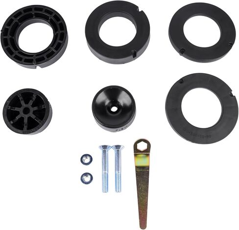 1155300 1.5" Spacer Leveling Kit without Shock Absorbers Compatible with J'-eep JT Gladiator, Max Tire Diameter Sport/Overland Fenders 33" and Rubicon Fenders 35" in Saudi Arabia
