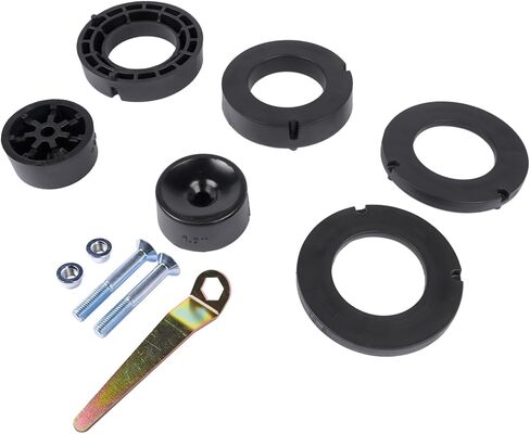 1155300 1.5" Spacer Leveling Kit without Shock Absorbers Compatible with J'-eep JT Gladiator, Max Tire Diameter Sport/Overland Fenders 33" and Rubicon Fenders 35" in Saudi Arabia