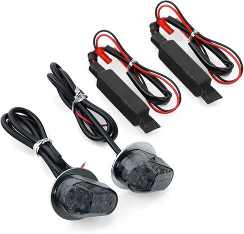 2025 مصباح إشارة الانعطاف LED المتعري متوافق مع ياماها YZF R7 R6 R1 R1M YZFR7 YZFR6 ملحقات الدراجات النارية مؤشرات مصباح وامض in Kuwait