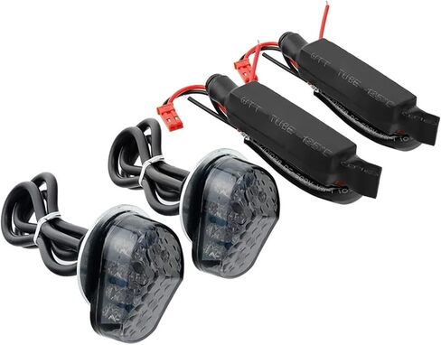 2025 مصباح إشارة الانعطاف LED المتعري متوافق مع ياماها YZF R7 R6 R1 R1M YZFR7 YZFR6 ملحقات الدراجات النارية مؤشرات مصباح وامض in Kuwait