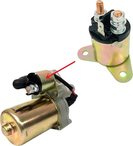 Ignition Switch & Starter Motor for Predator 13HP 420cc 60340 60349 Gas Engine for Central Pneumatic 30 Gallon Air Compressor for Duromax XP16HPE XP18HPE for Lifan LF182F LF188F LF190F in Saudi Arabia