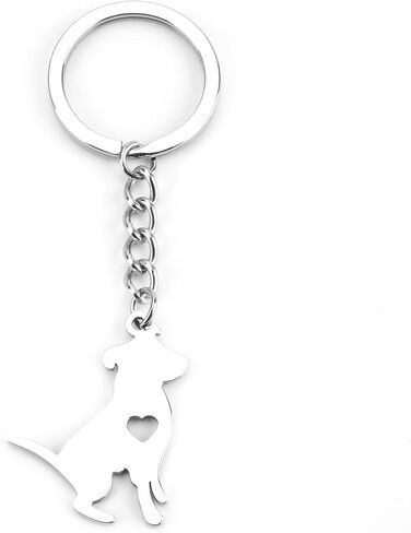 Pitbull Terrier Dog Keychain,Dog Keychain Gift for Pet Lovers,Pet Key Chain for Teacher and Women, Graduation or Friendship Gift in Saudi Arabia