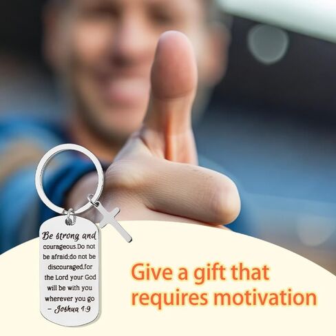 Christian Gift Keychain Inspirational Gifts for Women Religious Gifts for Sister Brother Christian Keychain Accessories for Women Men Birthday Christmas Gifts for Christian Cross Keychain in Kuwait