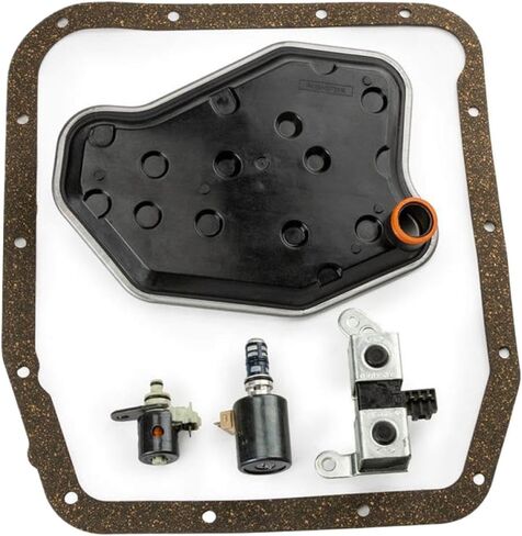 مجموعة خدمة الملف اللولبي ناقل الحركة 5 قطعة 4R70W 4R75W AODE Shift EPC TCC متوافق مع الشاحنات والشاحنات in Kuwait