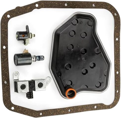 مجموعة خدمة الملف اللولبي ناقل الحركة 5 قطعة 4R70W 4R75W AODE Shift EPC TCC متوافق مع الشاحنات والشاحنات in Kuwait