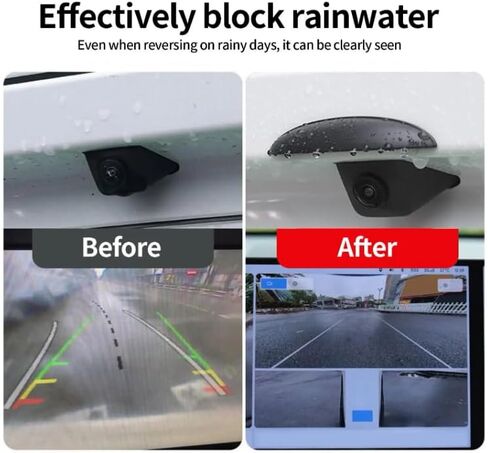 2 حزمة كاميرا احتياطية حراس المطر غير ضبابية سيارة الرؤية الخلفية كاميرا قناع الحاجب غطاء مقاوم للمطر لكاميرات الرؤية الخلفية للمركبة داش كام مرآة الرؤية الخلفية الذكية عكس كاميرا وقوف السيارات in Kuwait