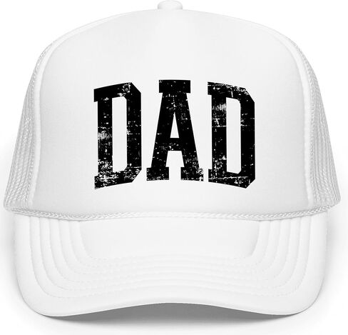 Dad Bold Distressed Classic 5 Panel Mesh Foam Front Snap Back Trucker Hat in Saudi Arabia