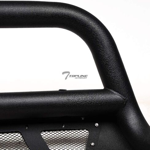 7422443217235 متوافق مع 1997-2003 Ford F150 F250 Light Duty / 2004 Heritage / 1997-2002 Expedition مزخرف باللون الأسود مرصع بشبكة على شكل بول مع لوحة انزلاقية in Saudi Arabia