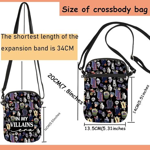 حقيبة كروس لشخصيات TSOTMO Villian Merch Evil Queen هدية جماعية لمحبي الأشرار in Saudi Arabia