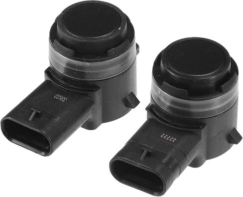 Bumper Parking Reverse Sensor, Rear Parking Assist Sensor No.5Q0919275B/A0009055504 for A3 8V BJ 2013-2018 Black, 2 Pcs in Saudi Arabia