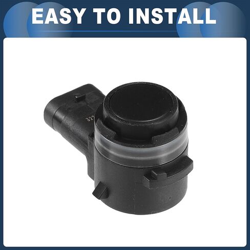 Bumper Parking Reverse Sensor, Rear Parking Assist Sensor No.5Q0919275B/A0009055504 for A3 8V BJ 2013-2018 Black, 2 Pcs in Saudi Arabia