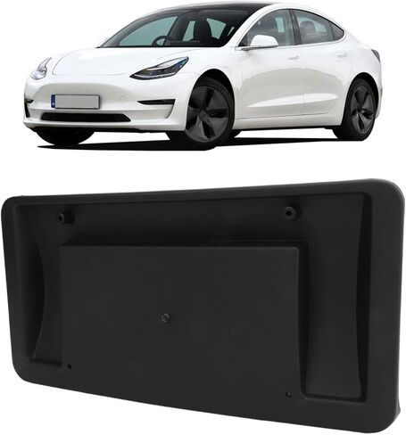 109682900G Front License Plate for, License Plate Holder Mounting Bracket, License Plate Replacement for 2017 to 2023 in Kuwait