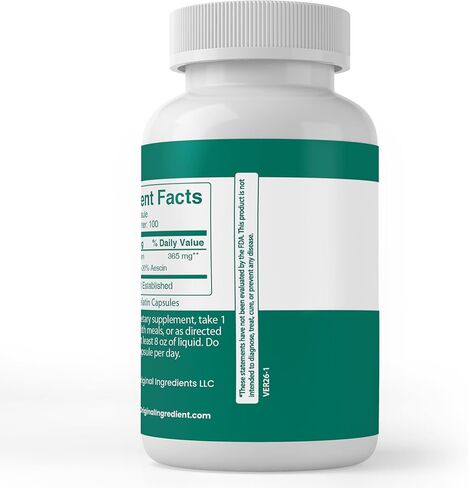 PURE ORIGINAL INGREDIENTS Horse Chestnut (100 Capsules) Always Pure, No Additives Or Fillers, Lab Verified in Saudi Arabia