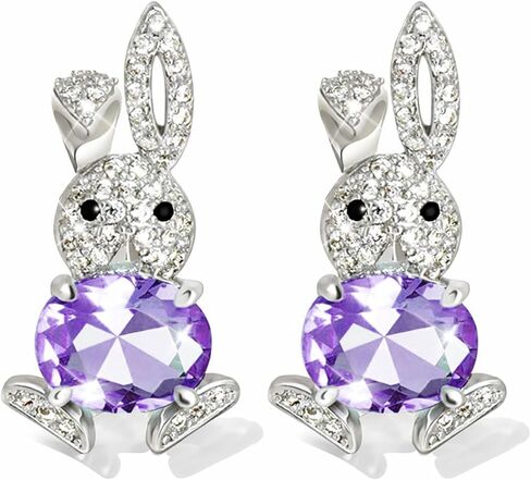 Easter Basket Essentials Stuffers Easter Bunny Dangle Earrings Spring Rabbit Egg Stud Earrings Jewelry Dresses Outfit Accessories Gifts in Saudi Arabia