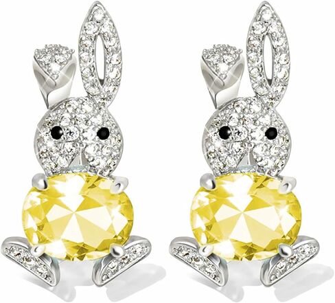 Easter Basket Essentials Stuffers Easter Bunny Dangle Earrings Spring Rabbit Egg Stud Earrings Jewelry Dresses Outfit Accessories Gifts in Saudi Arabia