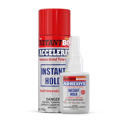 Instant Bond Super Fast Strongest Glue & Accelerator Small Kit 50ml/170g(1) in Saudi Arabia