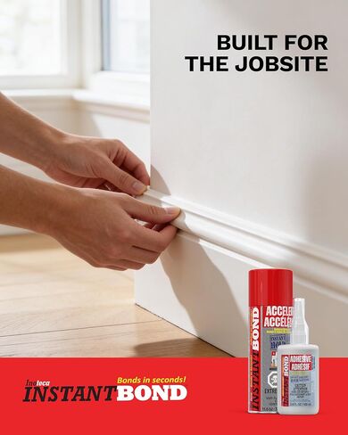 Instant Bond Super Fast Strongest Glue & Accelerator Small Kit 50ml/170g(1) in Saudi Arabia