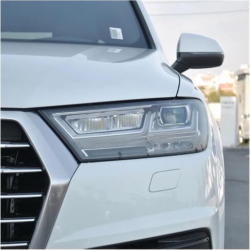 Compatible For Audi Q7 2016 2017 2018 2019 Headlamp Transparent Lampshade Headlight Lampshell Replace Lens Cover(Right Side) in Saudi Arabia