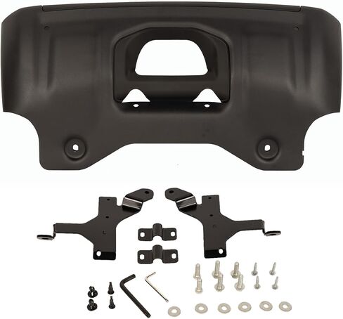 Front Under Splash Shield Skid Plate Black Compatible With 2020 2021 2022 2023 Land Rover Defender, Replace VPLEP0436 in Saudi Arabia