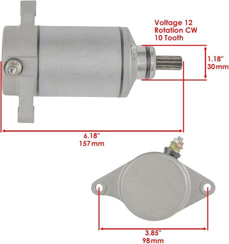 Replacement For Starter for Arctic Cat Alterra 400 450 500 2016 2017 2018 2019-2024 Mod-C26C-34653 in Saudi Arabia