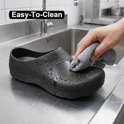 FLIOZY Chef Clogs – Professional PVC Slip-Resistant Waterproof Work Shoes for Men & Women, Kitchen & Food Service in Saudi Arabia