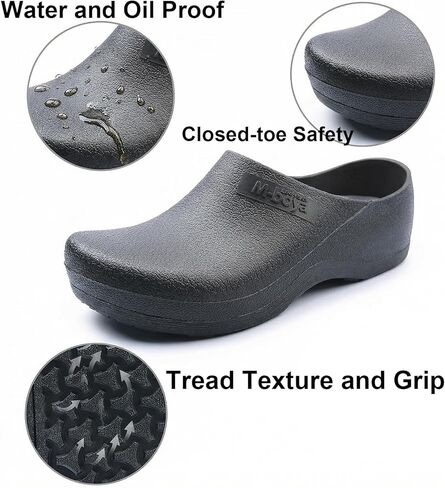 FLIOZY Chef Clogs – Professional PVC Slip-Resistant Waterproof Work Shoes for Men & Women, Kitchen & Food Service in Saudi Arabia