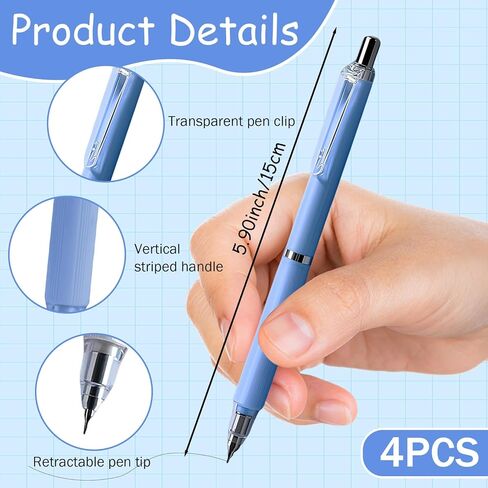 Mechanical Pencils 0.7mm,2B Pencil lead, School Supplies, Teacher Supplies, Drawing Pencils, Sketching Pencils, 4 of pack in Saudi Arabia