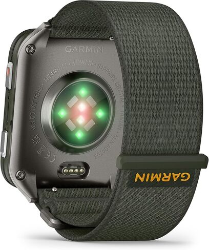 Garmin Venu X1 51 mm Fitness Smartwatch, 2 Inch AMOLED Display, Up to 8 Days Battery Life, 100+ Sports Apps, 24/7 Health and Wellness Functions, Telephony, Display Keyboard, Maps, LED Torch in Saudi Arabia