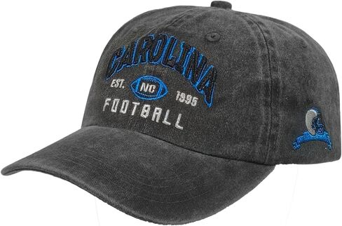 Football Hat Baseball Cap Embroidered City Vintage Fans Cap Hat for Men Women Cotton Cap Adjustable Buckle Strap in Saudi Arabia