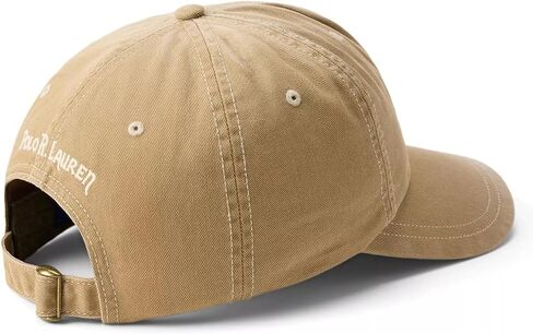 POLO RALPH LAUREN Mens Men's Hudson Valley Sportsman Twill Ball Cap Tan in Saudi Arabia