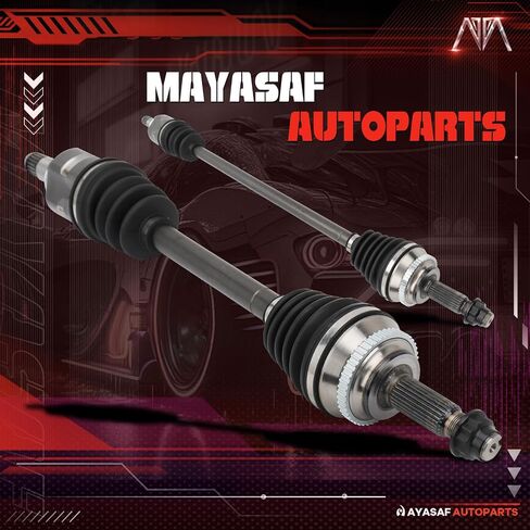 Front Left and Right CV Axle Shaft Assembly Compatible with 2009-2018 Toyota Corolla, 2003-2013 Toyota Matrix, 2003-2010 Pontiac Vibe，66-5224 66-5228 in Saudi Arabia