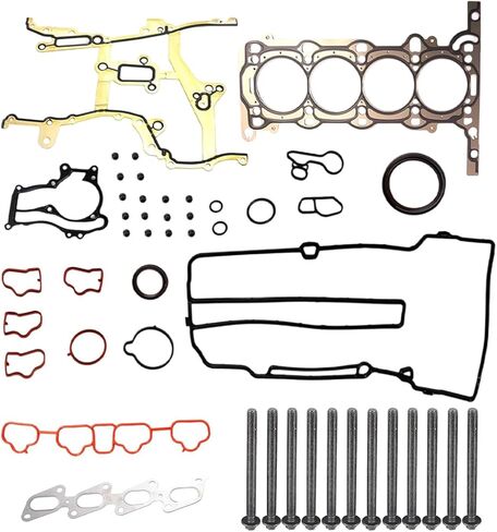 Full Head Gasket Set with Head Bolt Kit (LUJ LUV Engine) FIT 2011-2016 Chevy Cruze Sonic Trax Buick Encore 1.4L Turbo, MLS Gasket Replaces HS26540PT-1 (Not for LE2 Engine) - 1 Set in Kuwait