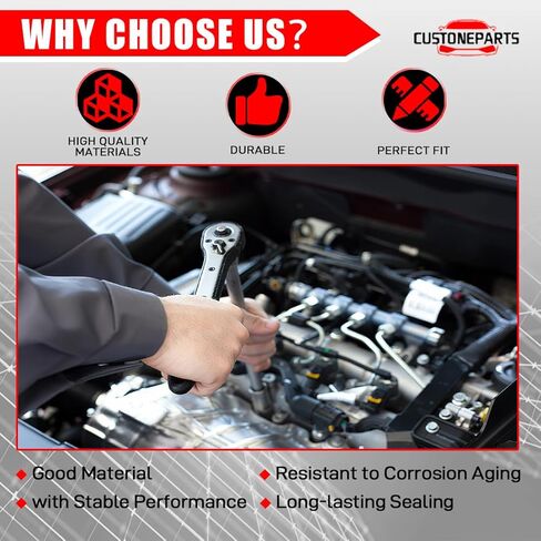 Full Head Gasket Set with Head Bolt Kit (LUJ LUV Engine) FIT 2011-2016 Chevy Cruze Sonic Trax Buick Encore 1.4L Turbo, MLS Gasket Replaces HS26540PT-1 (Not for LE2 Engine) - 1 Set in Kuwait