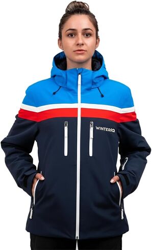 VORTEX Womens Ski Jacket - High Performance Waterproof, Insulated, Removable Hood, Snow Jacket for Winter Sports in Saudi Arabia