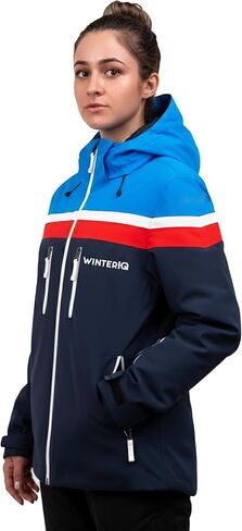 VORTEX Womens Ski Jacket - High Performance Waterproof, Insulated, Removable Hood, Snow Jacket for Winter Sports in Saudi Arabia