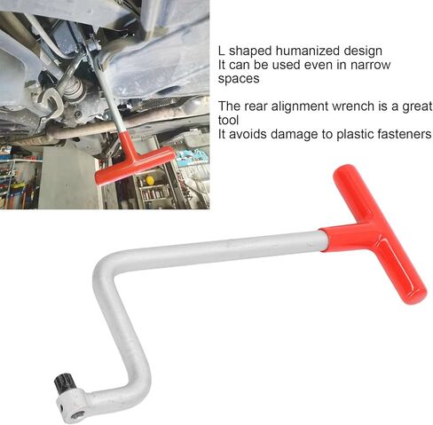 Akozon Wheel Alignment Wrench, Car Wheel Alignment Wrench High Strength Rear Axle Toe Adjustment Tool Universal For in Kuwait
