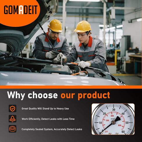 مجموعة أدوات اختبار ضغط الزيت الديزل نظام زيت الضغط العالي IPR أداة اختبار الهواء مجموعة خاصة تناسب فورد 6.0L-7.3LPowerstroke in Kuwait