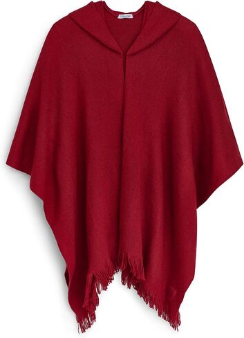 Calvin Klein Women's Solid Cozy Ruana Hooded Shawl in Saudi Arabia