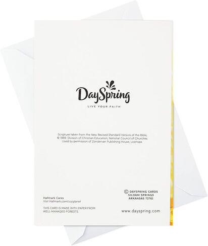 DaySpring Religious Easter Cards Pack, Daffodils (8 Cards with Envelopes) in Saudi Arabia