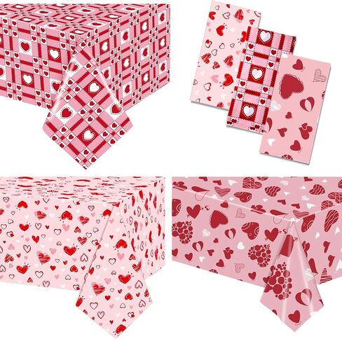 3 قطع من مفرش المائدة البلاستيكي لعيد الشكر، غطاء طاولة من أوراق القيقب الخريفي، مفارش طاولة مستطيلة للاستعمال مرة واحدة، مقاس كبير، 108 × 54 بوصة، ديكورات طاولة حصاد عيد الشكر in Kuwait